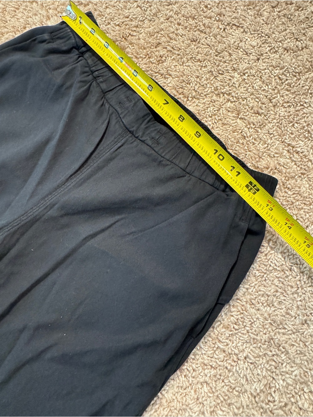 lululemon athletica Women's Black Nylon Jogger Pants Drawstring Cuffed Size 4 - Picture 14 of 16